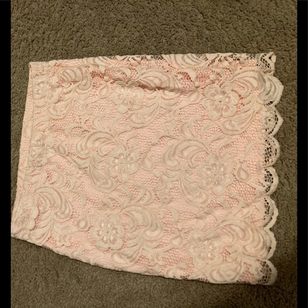 Pink skirt